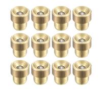QUARKZMAN Bouton À Pression En Laiton Flasque Graisseur À Bille 3mm Pour Système De Lubrification 12Pcs