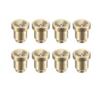 QUARKZMAN Bouton-Poussoir en Laiton 6mm Flasque Graisseur d'Huile 8 Pièces