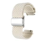 QUARKZMAN Bracelet De Monture En Nylon 18mm À Libération Rapide Pour Hommes Et Femmes Avec Boucle Magnétique, Beige