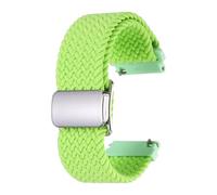 QUARKZMAN Bracelet De Monture En Nylon 22mm À Libération Rapide Pour Hommes Et Femmes Avec Boucle Magnétique, Jaune-Vert