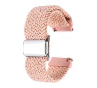 QUARKZMAN Bracelet De Monture En Nylon 22mm Bracelets De Remplacement À Libération Rapide Pour Hommes Et Femmes Avec Boucle Magnétique, Rose