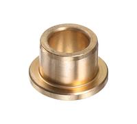 QUARKZMAN Bride Roulement Manchon 13mm Alésage 19mm OD 15mm Longueur 3mm Bride Épaisseur Bronze Douille Autolubrifiant Douilles pour Industriel Equipement
