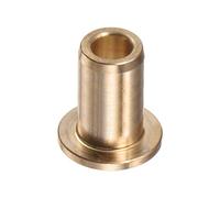 QUARKZMAN Bride Roulement Manchon 6mm Alésage 10mm OD 20mm Longueur 2mm Bride Épaisseur Bronze Douille Autolubrifiant Douilles pour Industriel Equipement