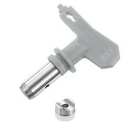 QUARKZMAN Buses Reversibles pour Pulverisateur sans Air 111 Buses De Pulverisation Pieces De Machine De Pulverisation pour Maison Jardin Clotures Batiment Gris