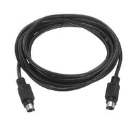 QUARKZMAN Câble De Prolongation PS/2 Pour Souris Et Clavier 9.8 Pieds Noir