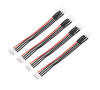 QUARKZMAN Câble de Rallonge de Connecteur de Prise d'Équilibrage de Batterie 3S pour Voitures RC, Avions Télécommandés - Lot de 4