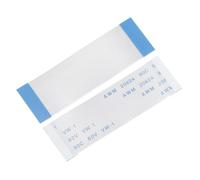 QUARKZMAN Câble Plat Flexible, 30 Broches Pas De 0.5mm 50mm FPC FFC Câble Ruban Flexible Pour LCD TV Audio Voiture Lecteur DVD Ordinateur Portable 5Pcs (Type A)