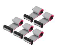 QUARKZMAN Câble Ruban Plat IDC 20 Broches, Connecteur FC à FC, Pas de 2,0 mm, Longueur de 20 cm, Fil de Liaison Gris pour Ordinateur, Affichage Led, Dvd, Lot de 5