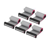 QUARKZMAN Câble Ruban Plat IDC 34 Broches, Connecteur FC à FC avec Pas de 2,0 mm, Longueur de 20 cm, Fil de Liaison Gris pour Ordinateur, Affichage Led, Dvd, Lot de 5
