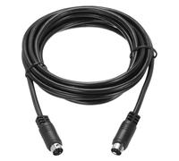 QUARKZMAN Câble S-Vidéo 10ft, Câble S-Vidéo Mini DIN 9 Broches Mâle à Mâle Connecteur Doré Transfert Pour TV Récepteur Moniteur S-VHS Magnétoscope DVD