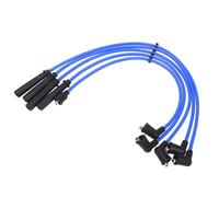 QUARKZMAN Câbles d'Allumage pour Suzuki 413 86-90 - Lot de 5 Pièces | Couleur: Bleu, Matériau: Silicone, Nickel, 3370060A20, Résout Les Ratés Du Moteur, Améliore L'Efficacité De Combustion