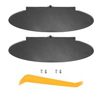 QUARKZMAN Cache Miroir Vanity Pare-Soleil Pour Porsche 996 1 Ensemble