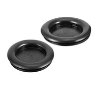 QUARKZMAN Caoutchouc Œillet Rond Simple Face Montage Dia 30 mm et 35 mm pour Câble Protection 5 Ensemble