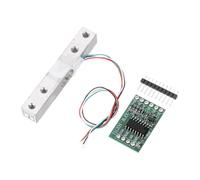 QUARKZMAN Capteur de Poids de Cellule de Charge Numérique 20Kg + Module de Capteur de Pesée HX711 24 Bits de Précision A/D à Double Canal pour Kit de Balance Électronique Portable Diy