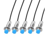 QUARKZMAN Capteur Inductif De Proximité M18 appareil de coupure à capteur De Proximité NO Normalement Ouvert NPN Distance De Détection 8mm, DC 6-36V LJ18A3-8-Z/BX, 1m, 5Pcs