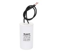 QUARKZMAN CBB60 Condensateur 18uF 450V 2 Fils Condensateur de Démarrage pour Compresseur d'Air Électrique Lave-Linge, Réfrigérateur, Climatiseur, Blanc