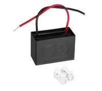QUARKZMAN CBB61 Condensateur 10uf 450V AC 2 Fils Condensateur Ventilateur Plafond Remplacement par Borniers pour Moteur de Pompe, Générateur ou Souffleur, 51x35x25mm