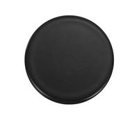 QUARKZMAN Chapeau De Brûleur De Cuisinière À Gaz, 55mm / 2.17 Pouces, Chapeau Métallique Plat Pour Remplacement De Couronne De Flamme, Couverture Pour Brûleur De Surface De Four, Noir