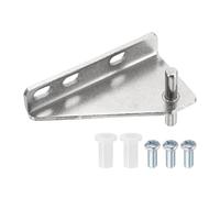 QUARKZMAN Charnières De Porte De Congélateur En Acier Inoxydable De Remplacement, Charnière À Colonne Centrale, Distance D'Axe Gauche 1.38" Pour Réfrigérateur Avec Vis Et Bague