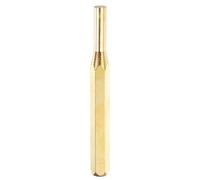 QUARKZMAN Chasse-Goupille en Laiton 1/4" Chasse-Goupille À Broche non Marquante Chasse-Cylindre pour Réparation de Montres, Bijoux et Artisanat