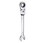 QUARKZMAN liquet à Tête Pivotante 12mm Tête Rotative à 180 ombinée Métrique à Cliquet 72 Dents Acier Chrome Vanadium pour Fasteners Nut Bolt