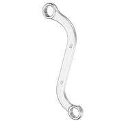 QUARKZMAN ouille en Forme de S Métrique 12mm x 13mm Outils de R-V, à 12 Points, Double Extrémité à Crémaillère, pour Réparations
