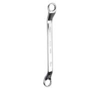 QUARKZMAN ouille Offset À 45 Degrés 16mm x 18mm Clés À Douille | Double Long Grade Industriel, Miroir Chrome Acier CR-V, Métrique 12 Points, Outil De Réparation