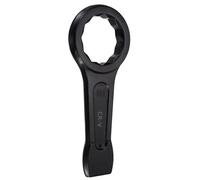 QUARKZMAN Clé À Douille Plate À Frapper À 12 Crans 110mm Métrique CR-V Acier Peinture Cuite À Tête Unique Outil Manuel Pour Réparation Automobile Mécanique