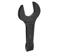 QUARKZMAN Clé À Fourche Ouverte 110mm Métrique CR-V Acier Clé Simple Peinture Cuite Tête En Forme De U Outil Manuel Pour Réparation Automobile Mécanique