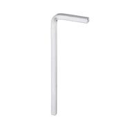 QUARKZMAN Clé en L à Tête Carrée 3mm en Acier Carbone Clé L 4 Points Clés Métriques pour Réparation de Base à La Maison Projet DIY et Applications Générales
