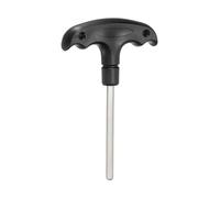 QUARKZMAN Clé Hexagonale À Poignée En T 5mm Métrique Acier 45 n T Clés À Six Pans Outil De Réparation Pour Entretien Automobile Et Domestique, Noir