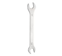 QUARKZMAN Clé Plate Extra Fine 14x17mm Métrique Légère En U À Double Extrémité Pour Réparation Automobile Assemblage Meubles, Gris