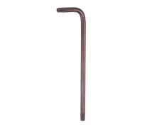 QUARKZMAN Clé Torx T20 à Empreinte Inviolable, Longueur de Bras en L de 90,5 mm / 3,56", en Acier S2, Outil à Main pour Réparations Automobiles/Domestiques