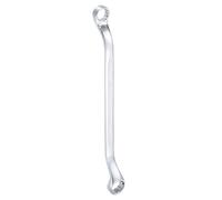 QUARKZMAN Clés Polygonales Double Coudée à 45 Degrés 12mm x 14mm 12 Points Métrique Clé à Œil Cr-V Clé Torx Longue en Acier Chrome Vanadium pour Réparation Automobile et Domestique