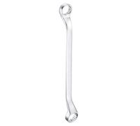 QUARKZMAN Clés Polygonales Double Coudée à 45 Degrés 23mm x 26mm 12 Points Métrique Clé à Œil Cr-V Clé Torx Longue en Acier Chrome Vanadium pour Réparation Automobile et Domestique