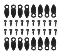 QUARKZMAN Clip De Matériel De Support De Cadre Photo Vis Noir 50Pcs
