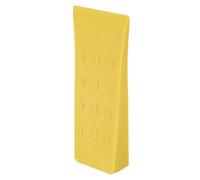 QUARKZMAN Coin Abattage en Plastique 1 Pcs Coin Forestier en Plastique ABS 203 mm pour Bois Coins d'Abattage pour Clé à Chocs Coins d'Abattage Coins d'Arbre Jaune