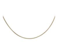 QUARKZMAN Colliers Chaîne Carrée 3mm De Large 70cm De Long Chaîne Ronde En Acier Inoxydable Pour Hommes Femmes, Or