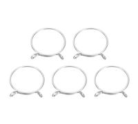 QUARKZMAN Colliers De Serrage Pour Tuyau De Ligne De Carburant, 5Pcs 60mm ID 66mm Max. ID 304 Acier Inoxydable Tuyau D'eau Tuyau D'air Ressort Colliers De Serrage Pour Motorcycle, Argent