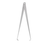 QUARKZMAN Compas Intérieur À Joint Rigide 300mm 12 Pouces Acier À Outils Joint Rigide Friction Outil De Mesure Interne Pour Sculpture Façonnage Modélisation, Argent