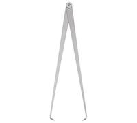 QUARKZMAN Compas Intérieur À Jonction Fixe 600mm 24 Pouces Acier À Outils Jonction Friction Fixe Outil De Mesure Interne Pour Sculpture Façonnage Modélisation, Argent