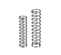 QUARKZMAN Compression Ressorts - 1,2x10x40mm/1,2x12x50mm Fil Ressort Acier Bobine Étendu Compressé Ressorts, Paquet de 20