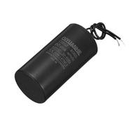 QUARKZMAN Condensateur 60uF 450V AC 2 Fils 50/60Hz Condensateur de Démarrage du Moteur Cylindrique 50x100mm pour Compresseur d'Air et Pompe à Eau, Noir