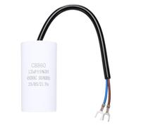 QUARKZMAN Condensateur CBB60 12µF 450V CA 2 Fils 37.5x73mm 50/60Hz