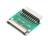 QUARKZMAN Connecteur FFC FPC Carte 22 Broches 1mm Socket Vers 2.54mm Double Rangée De Broches Courbées Adaptateur De Traction, Carte Convertisseur PCB Pour LCD TV Appareil Photo Numérique