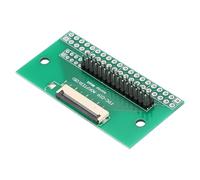QUARKZMAN Connecteur FFC FPC Carte 30 Broches 0.5mm Socket Vers 2mm Double Rangée Aiguilles Droites Adaptateur À Rabattre, Carte Convertisseur PCB Pour LCD TV Appareil Photo Numérique