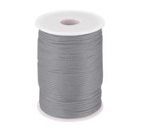 QUARKZMAN Corde en Nylon Polypropylène, 100m/328ft, 2mm, Gris Foncé, Pour Corde à Linge, Camping, Escalade, Pêche, Artisanat