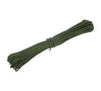 QUARKZMAN Corde en Polypropylène de 65 Pieds (20M) et de 1/4 Pouce (6mm), Corde en Poly Tressée, Corde Utilitaire Polyvalente pour Tente de Camping, Canoës, Travaux d'arbre, Vert Foncé