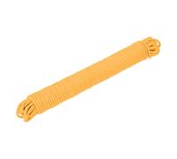 QUARKZMAN Corde tressée en polypropylène 30M/98.5ft 1/4" Jaune pour Une Utilisation intérieure et extérieure, Corde de 6mm/0.23 Pouce de diamètre