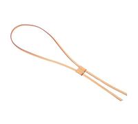 QUARKZMAN Cordon en Cuir PU, 37.8 Pouces Cordon À Glissière Détachable pour Sac À Main, Sangle De Remplacement Ajustable pour Sac À Bandoulière, Sac en Crochet, Beige